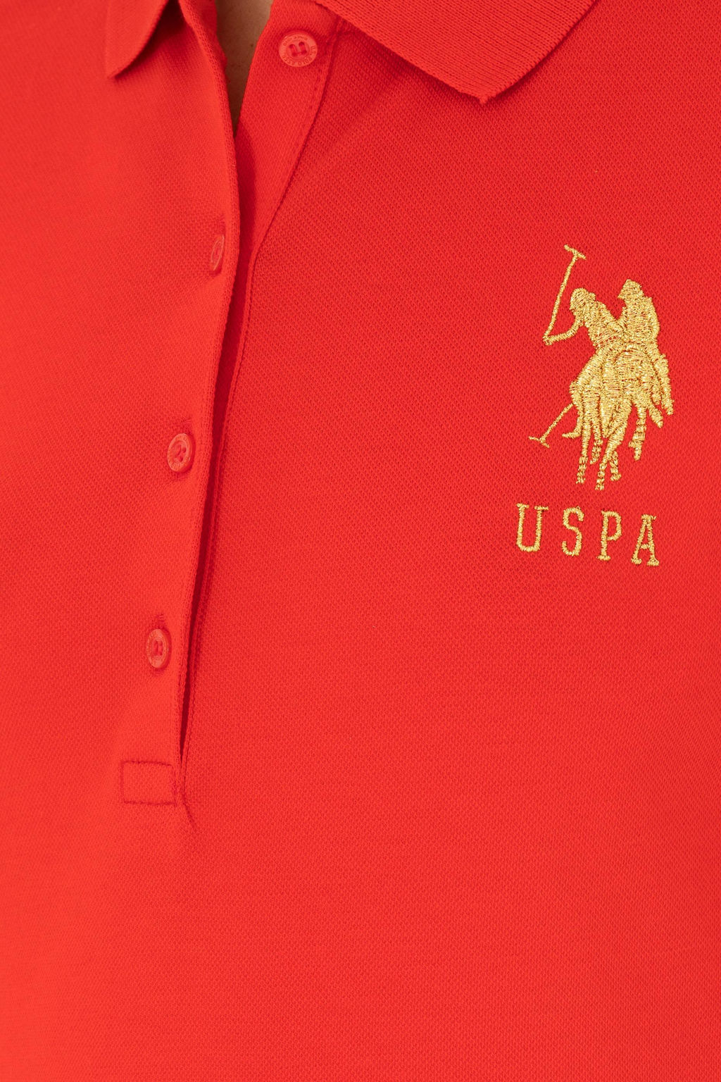 Женская красная базовая футболка Неожиданная скидка в корзине - U.s. polo assn фото 14