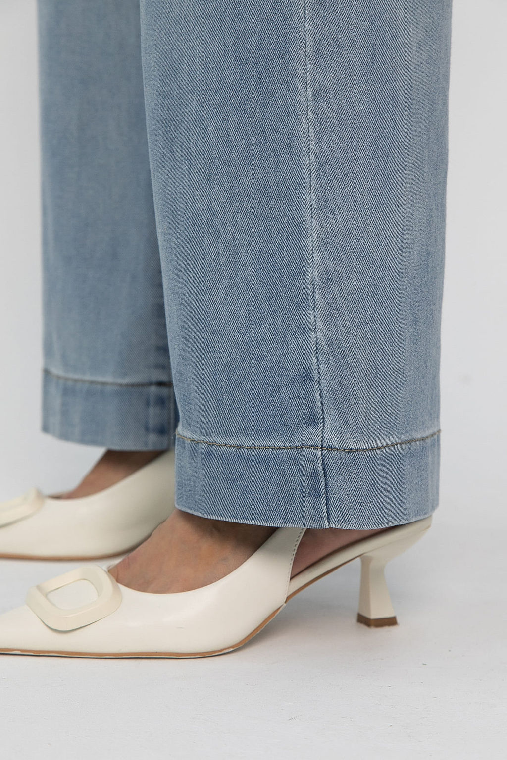 Джинсы Фаби (серо-голубые) Б13767-4М - Lt collection фото 5