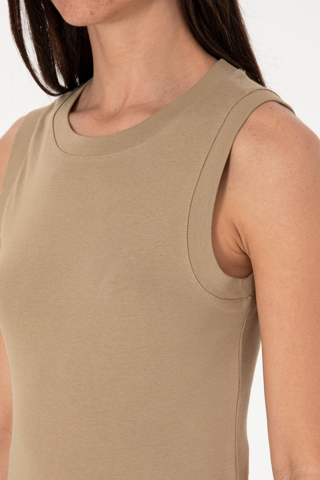 Kad_n Haki Kolsuz Bisiklet Yaka Basic Ti__rt Sepette S_rpriz _ndirim - U.s. polo assn фото 7