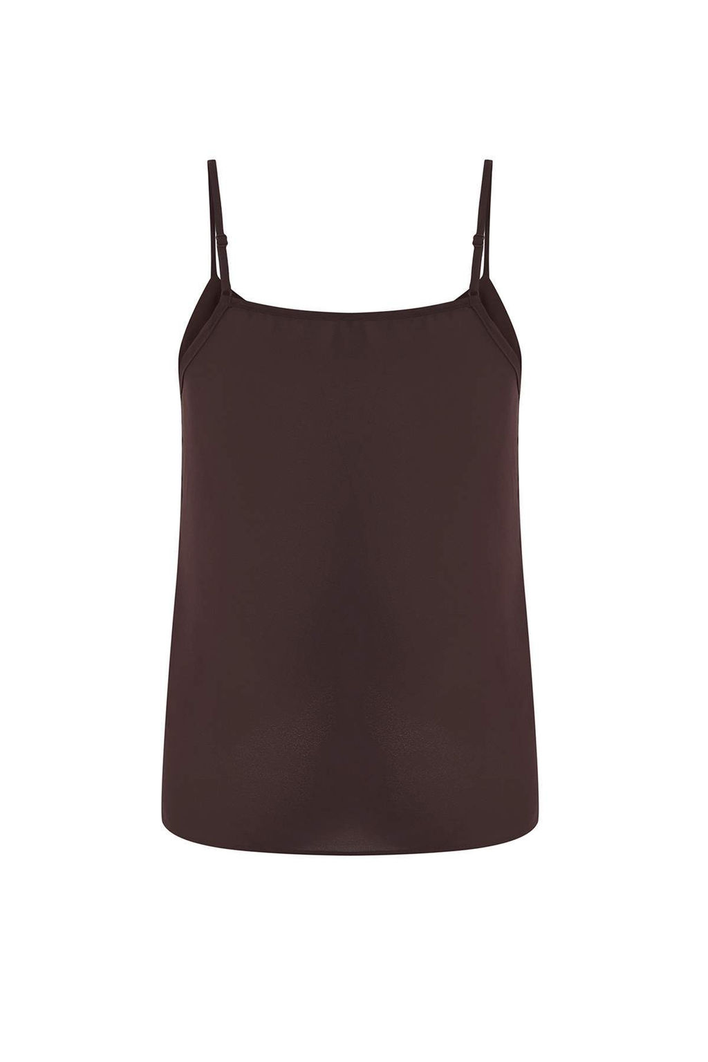 Koyu Kahverengi Basic Ask?l? Dokuma Bluz TWOSS19BB0224