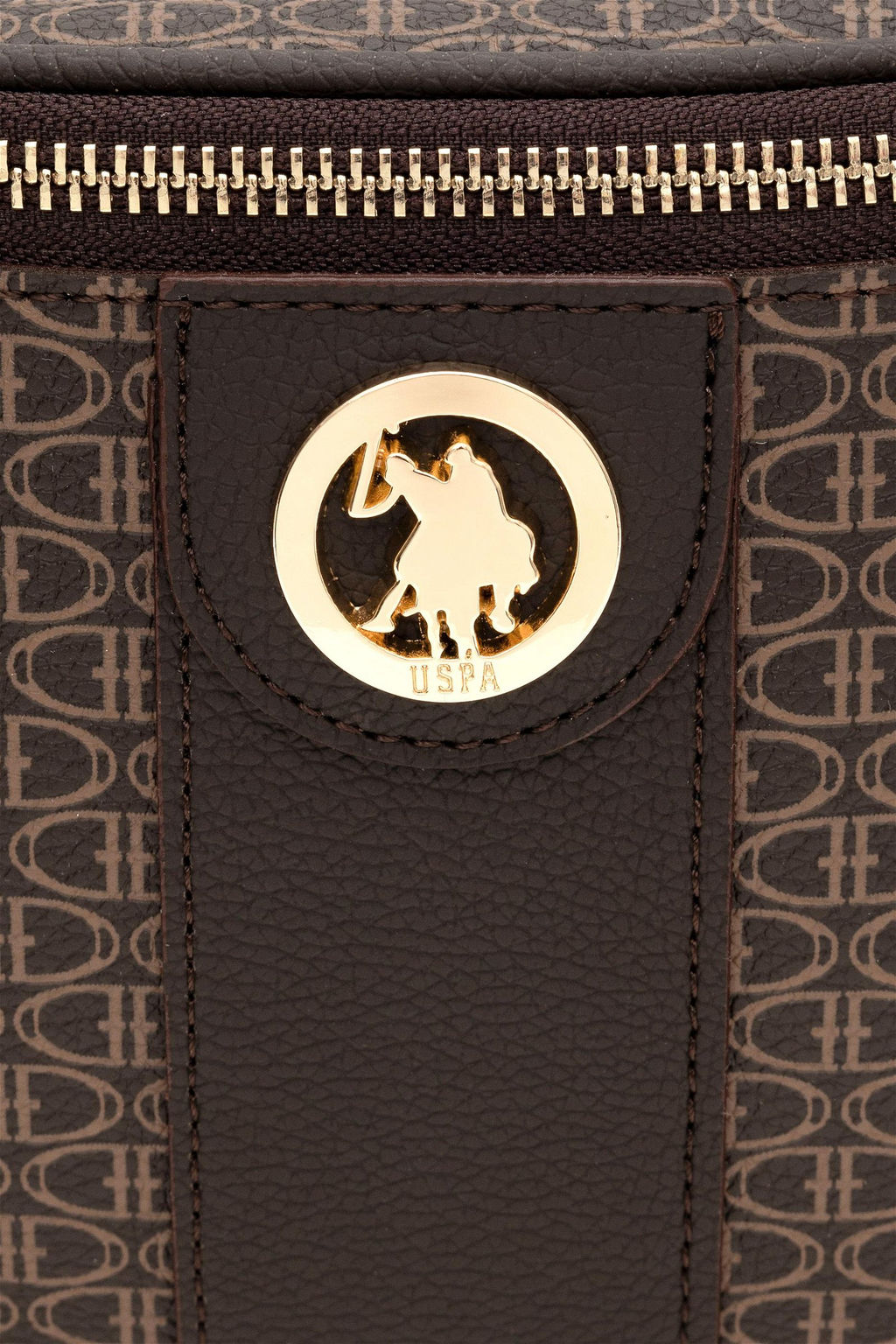 U. S. Polo Assn / Женская коричневая поясная сумка - U.s. polo assn фото 7