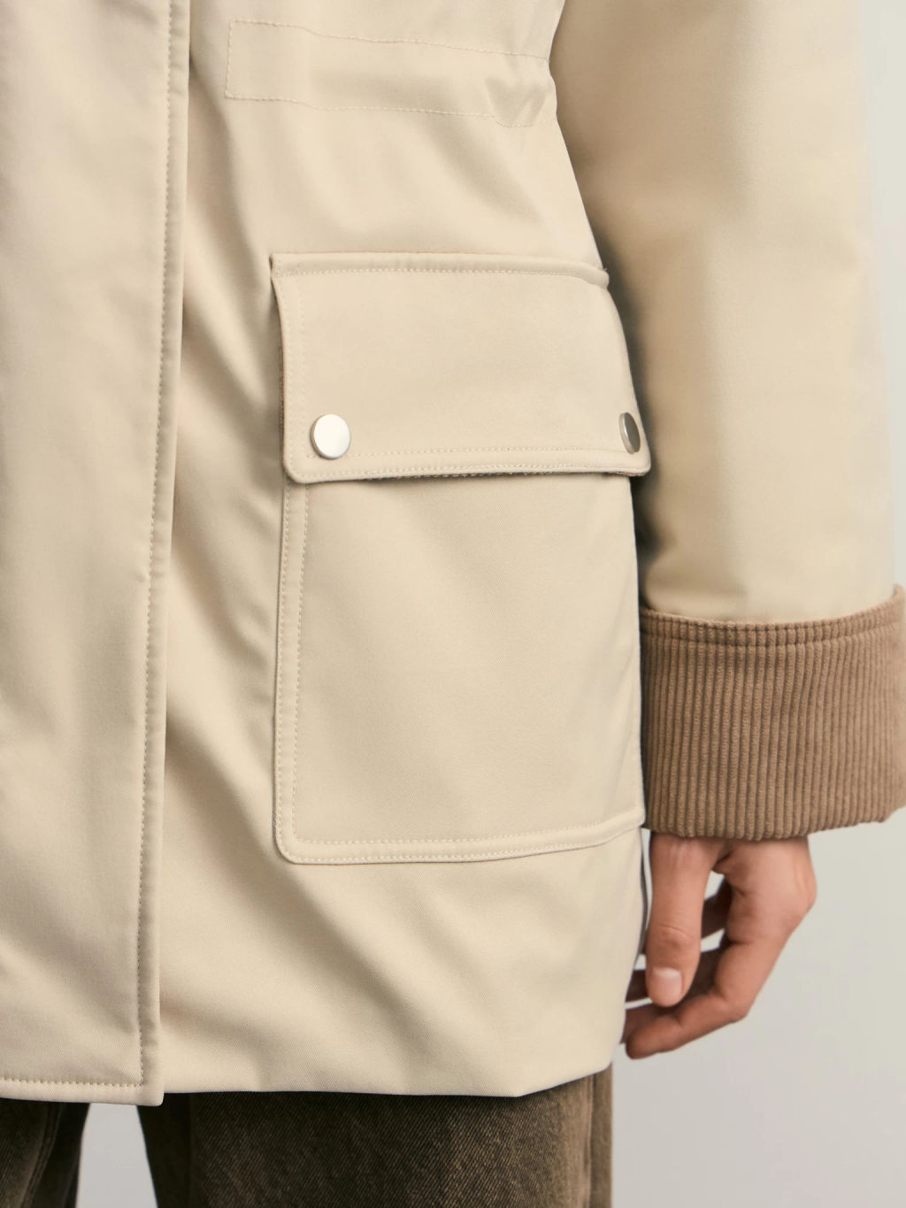 Парка утепленная на кулисе / Zarina  фото 8