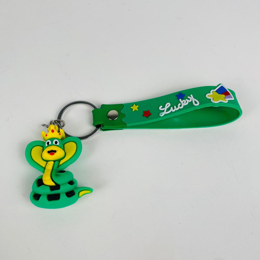 Брелок из резины Змейка с короной в ассортименте - Storyland фото 6