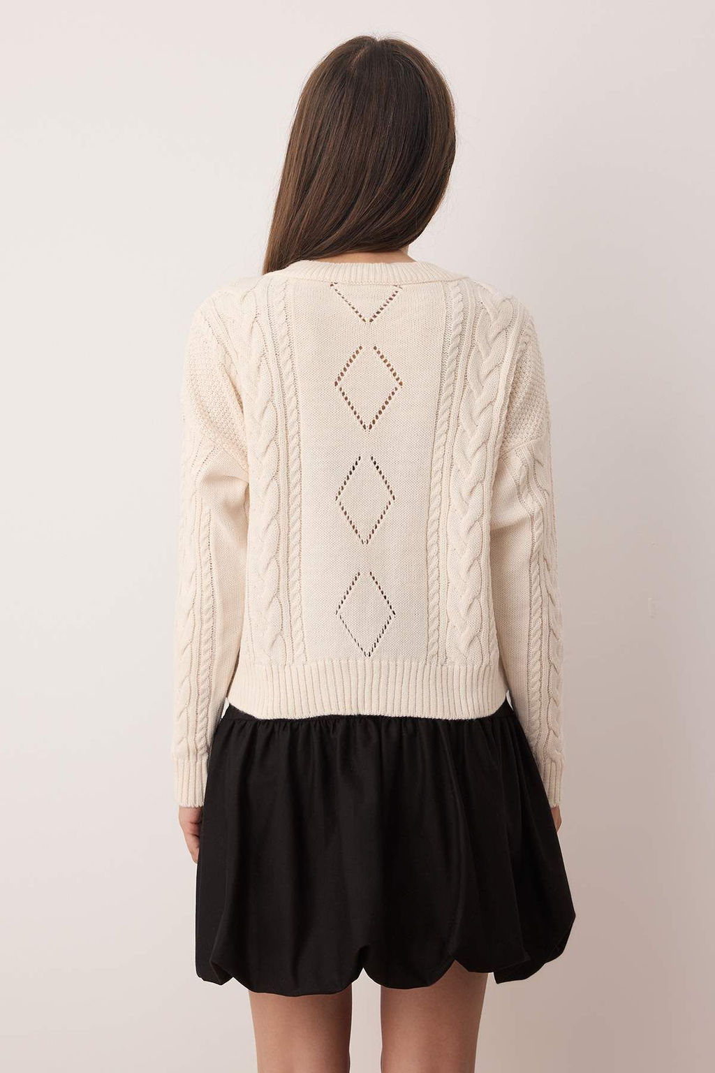 Tas Kurdele Cicek IslemeliTriko H?rka TWOAW26HI00032 - Trendyolmilla фото 4