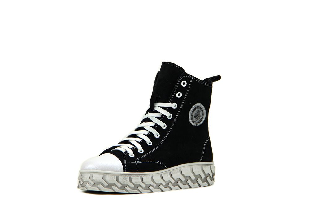 Ботинки EDART 215.icebergw. black w/шерсть