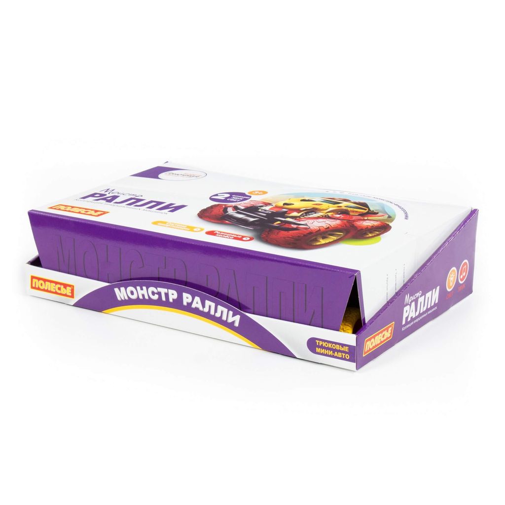 Монстр РАЛЛИ, автомобиль инерционный (со светом и звуком) (дисплей №2) - Полесье фото 6