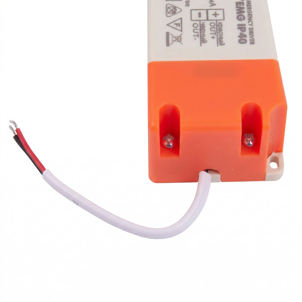 UET-E40 4W/EMG IP40 Блок питания универсальный для аварийного освещения, 4Вт. Для светильников 220В мощностью 5-80Вт. TM Uniel