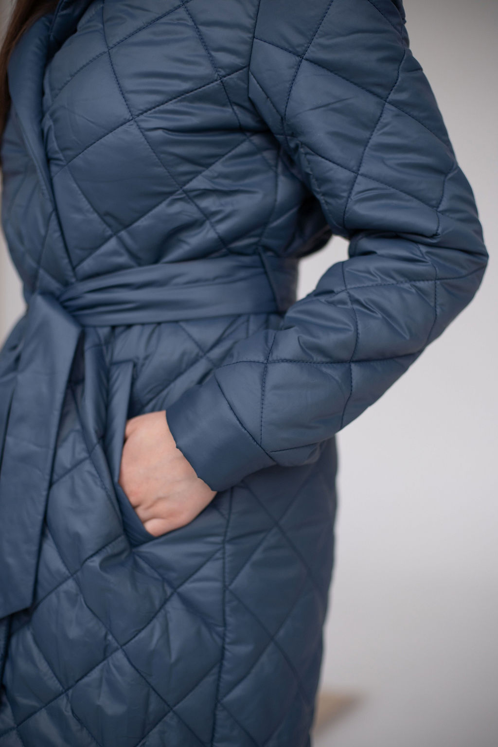 Куртка женская демисезонная 22810 (синий) - Kankan фото 33