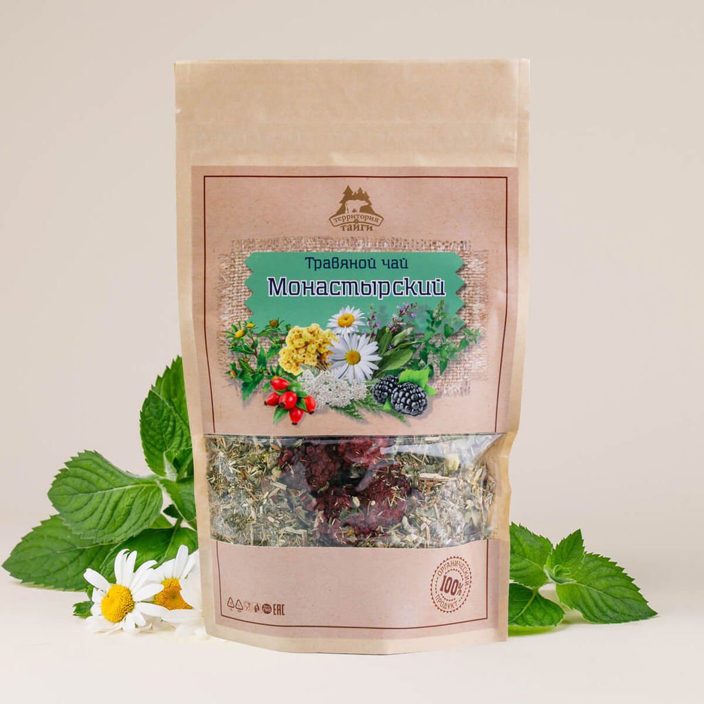 Травяной чай Монастырский/ 50г - Территория тайги фото 3