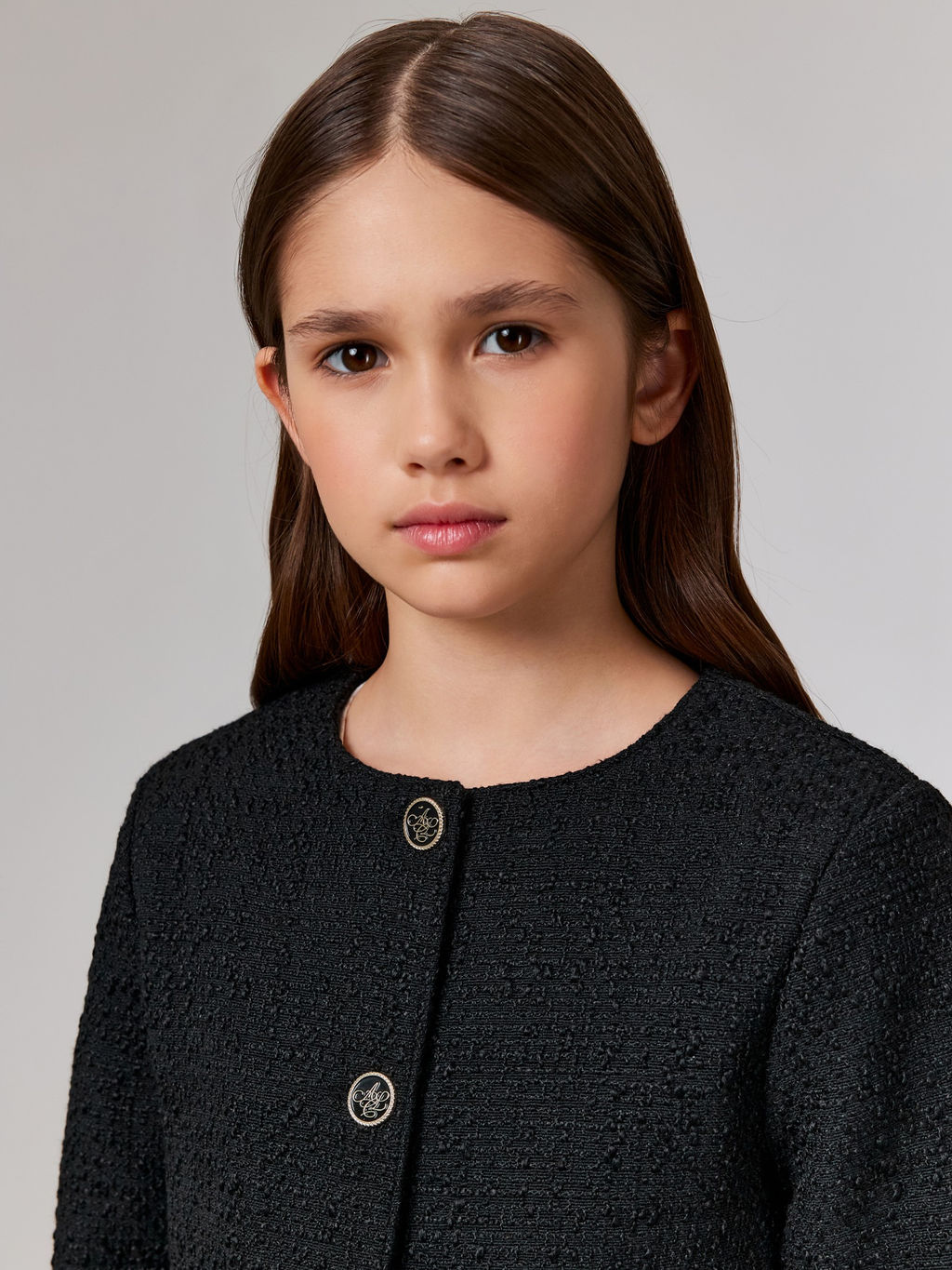 ACOOLA / Жакет детский для девочек Ivron_jk черный  фото 5