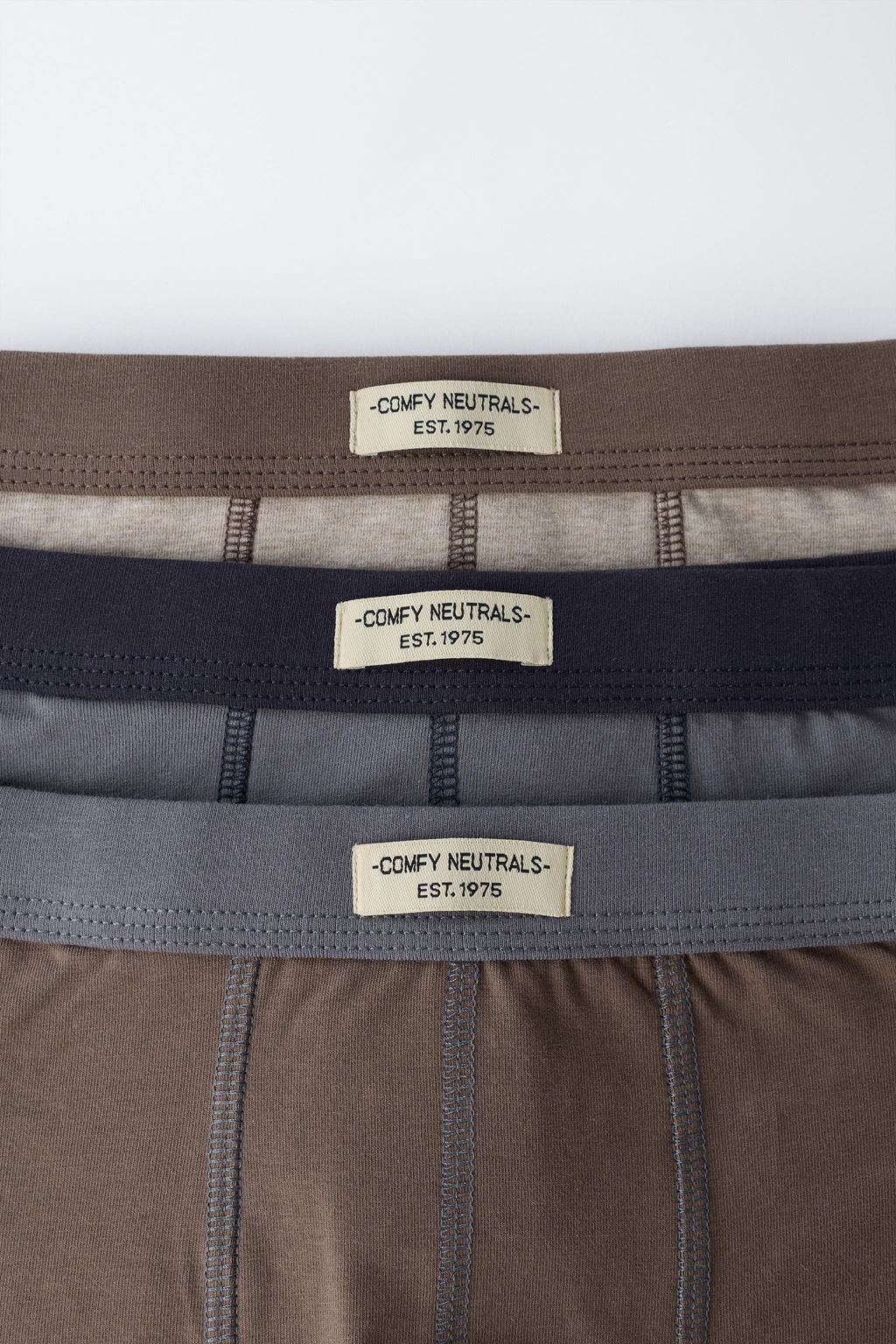 AGES 6-14 / THREE-PACK OF LABELLED BOXERS - Zara фото 2