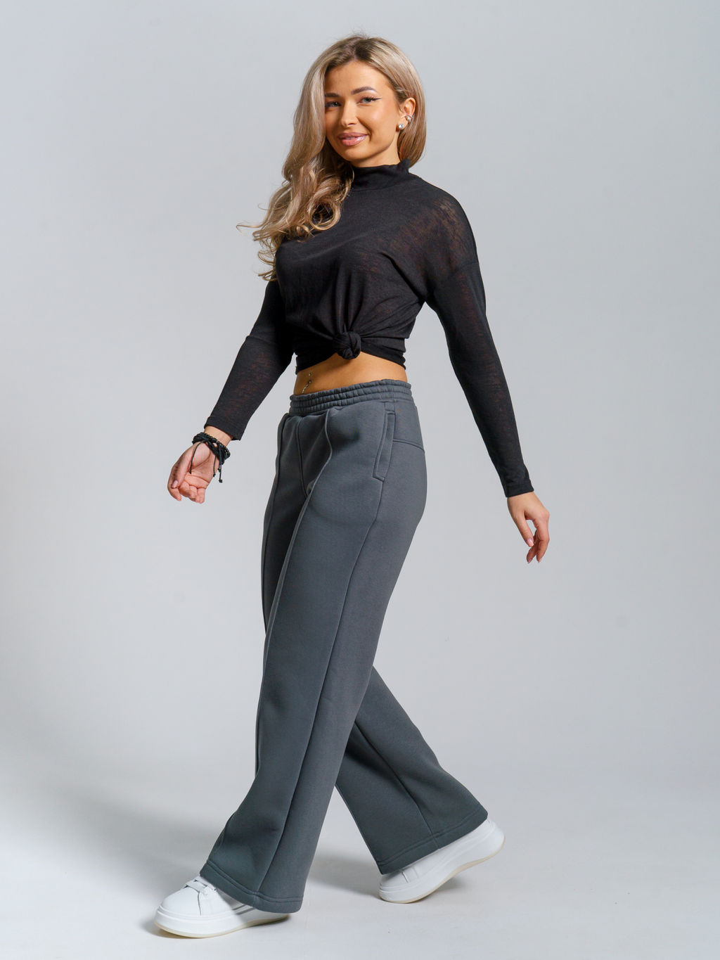 Брюки из футера трехнитка с начесом качество пенье - Svetekst фото 28