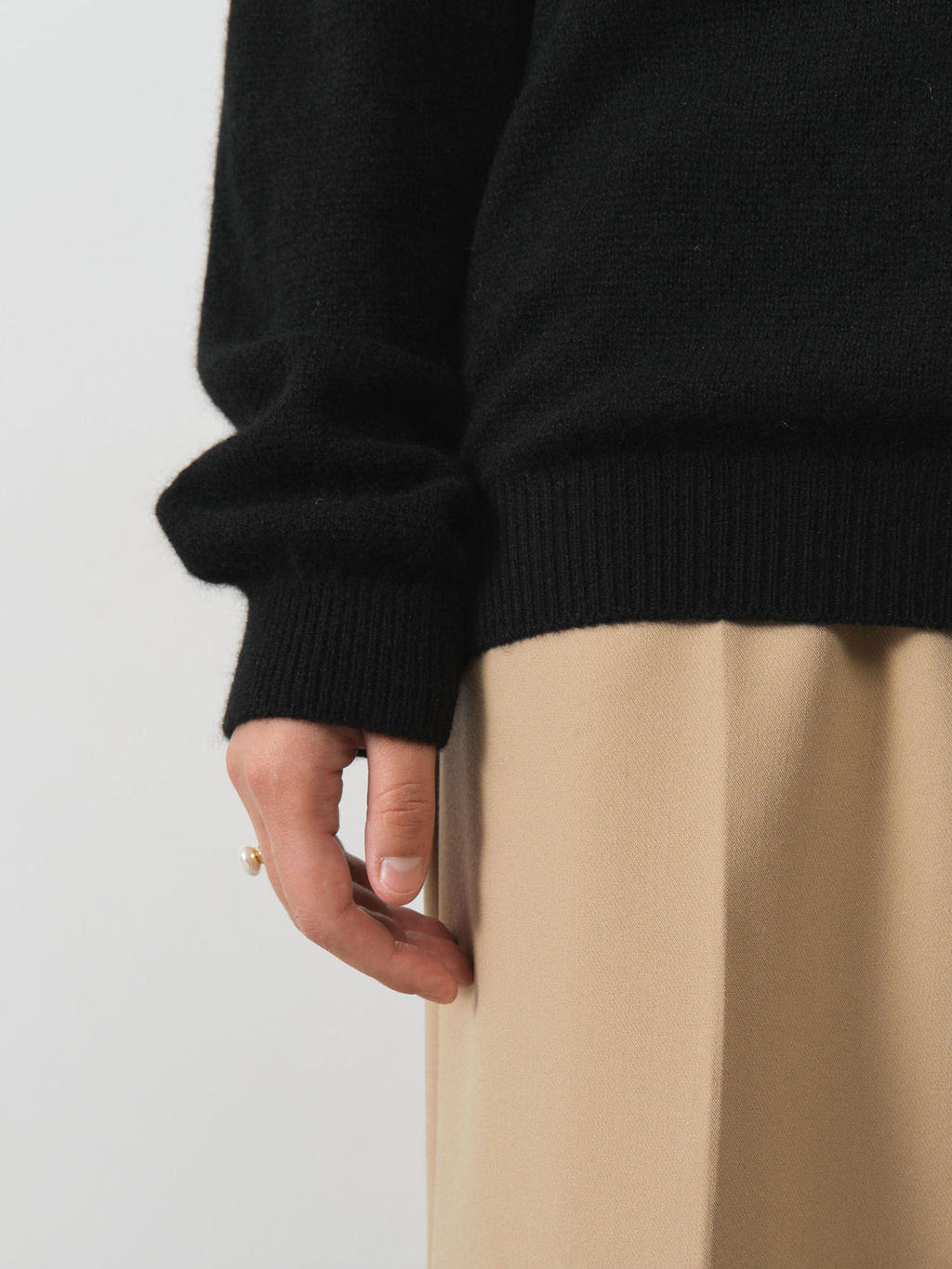 Джемпер кашемировый 1105 черный