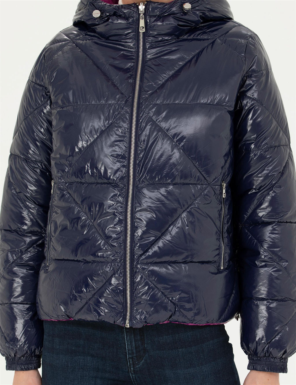 Lacivert Crop Top Mont - Pierre cardin фото 7