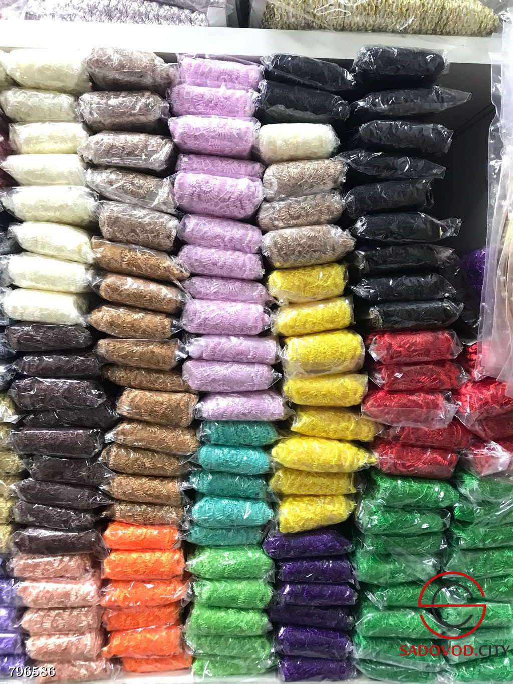 Кружево капрон 9 м. на 4 см