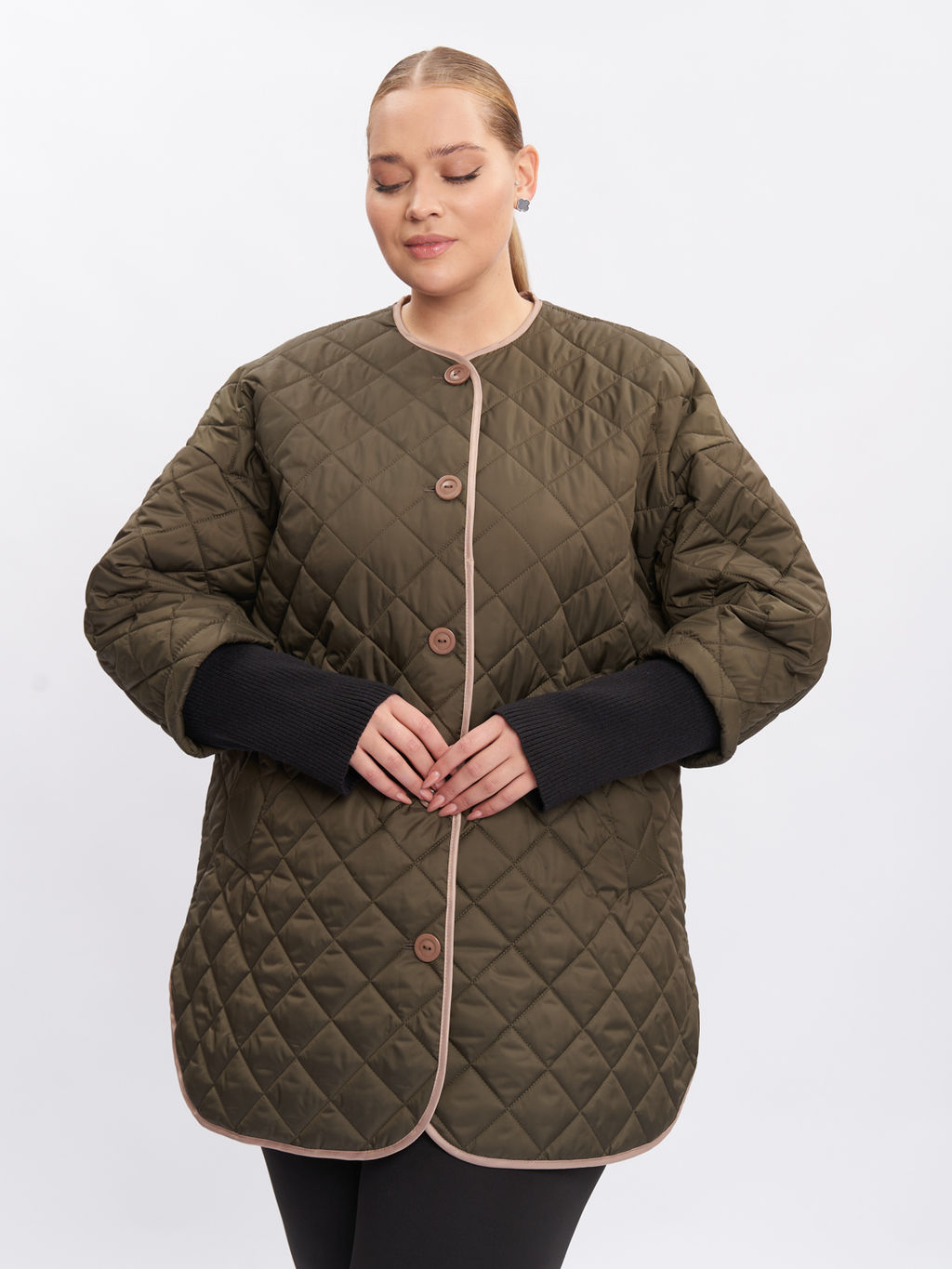 Куртка стеганая KR14133GRN30