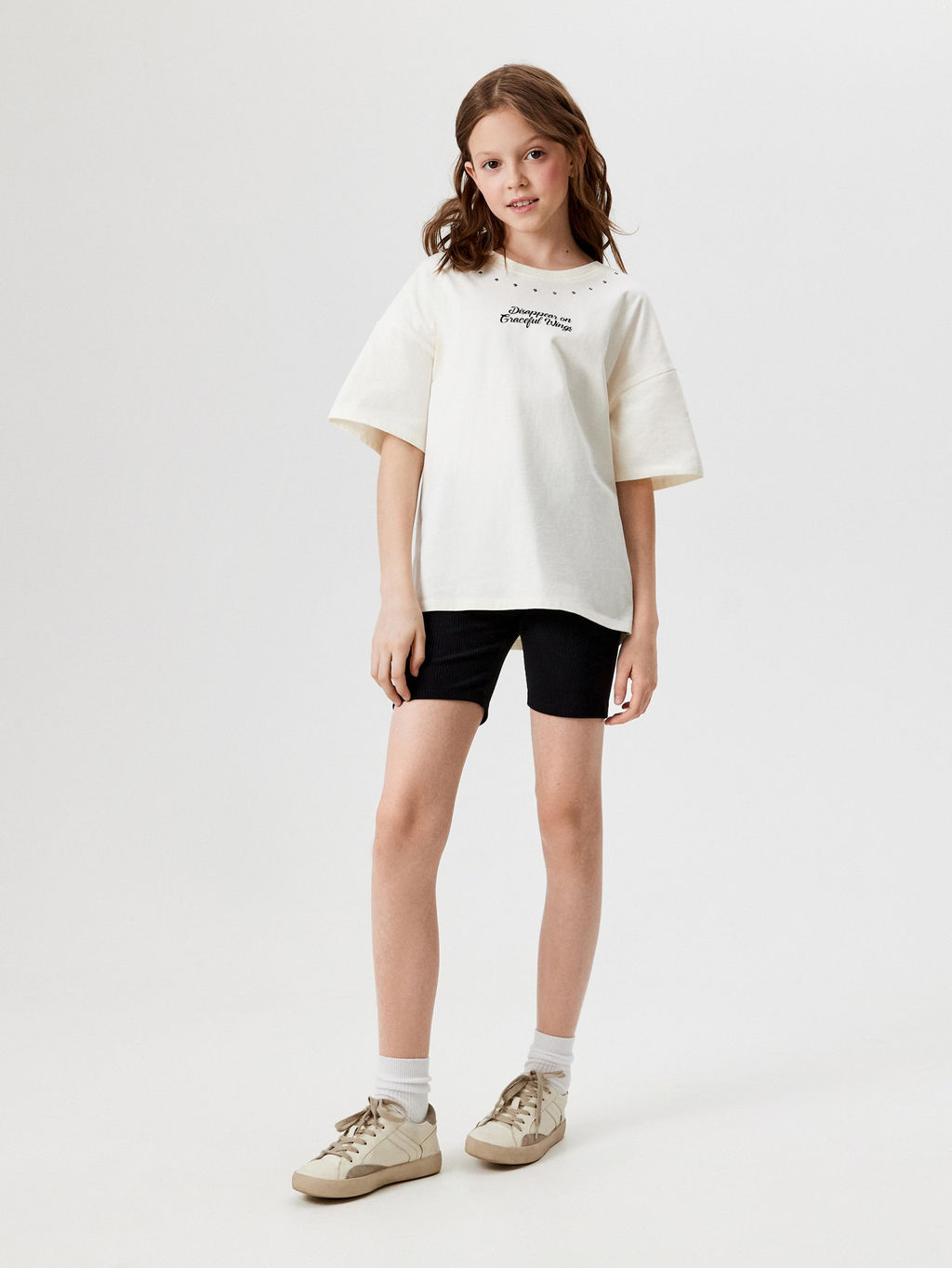 ACOOLA / Шорты детские для девочек Jumbo черный  фото 6