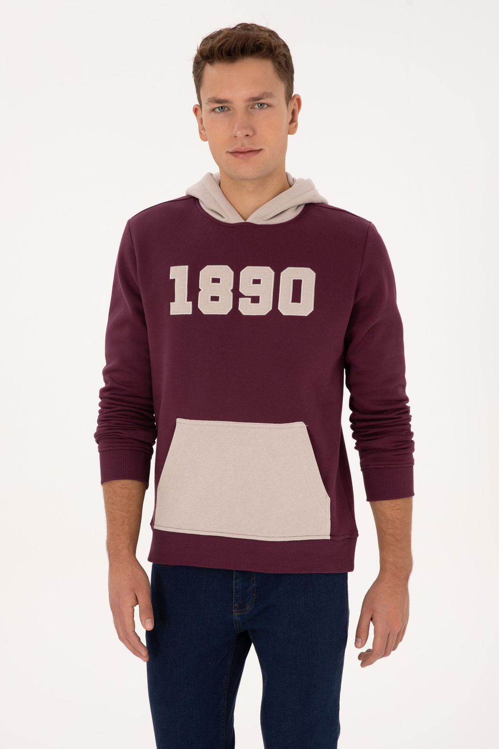 Erkek Bordo Sweatshirt - U.s. polo assn фото 3