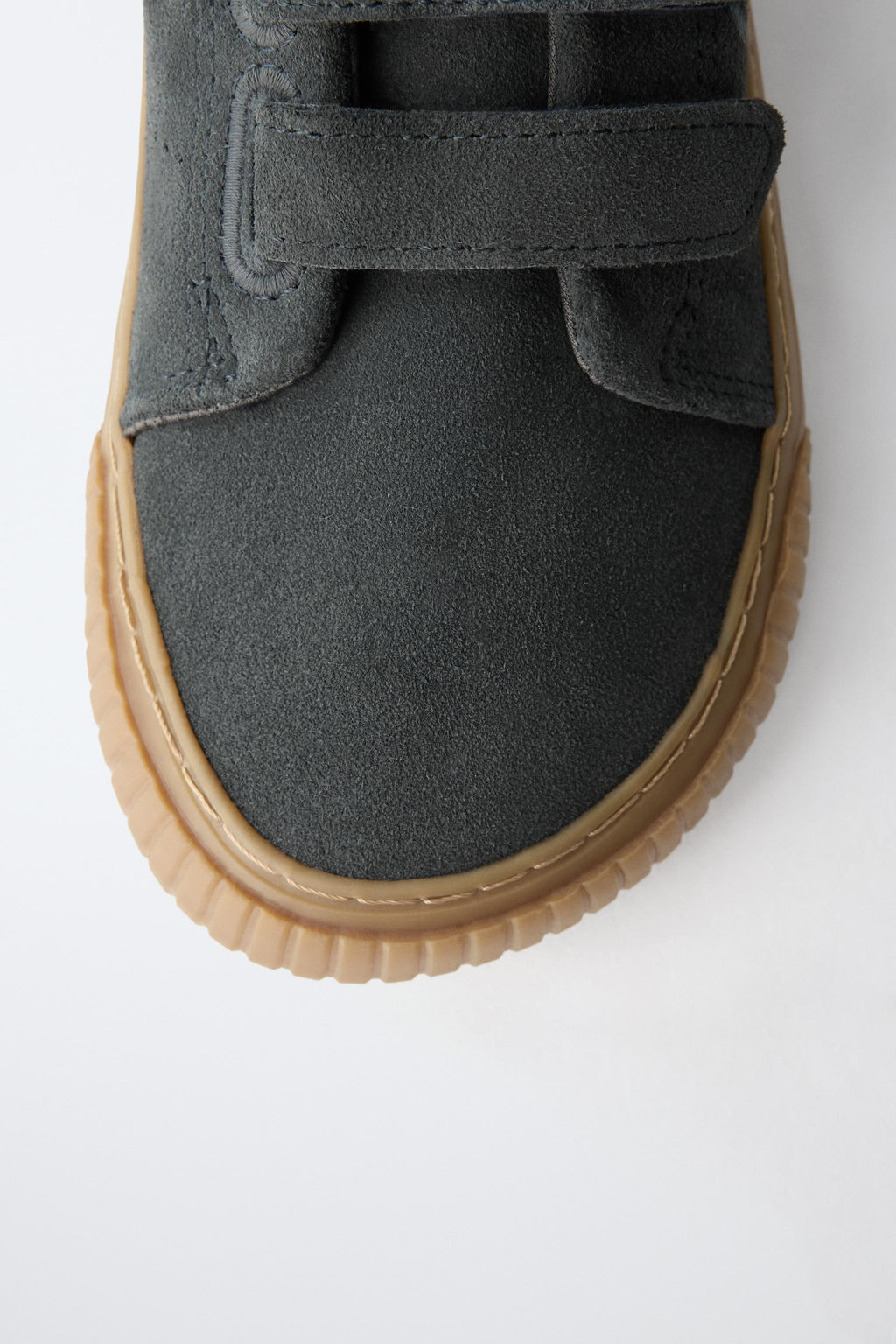 LEATHER STRAP BAREFOOT SNEAKERS - Zara фото 16