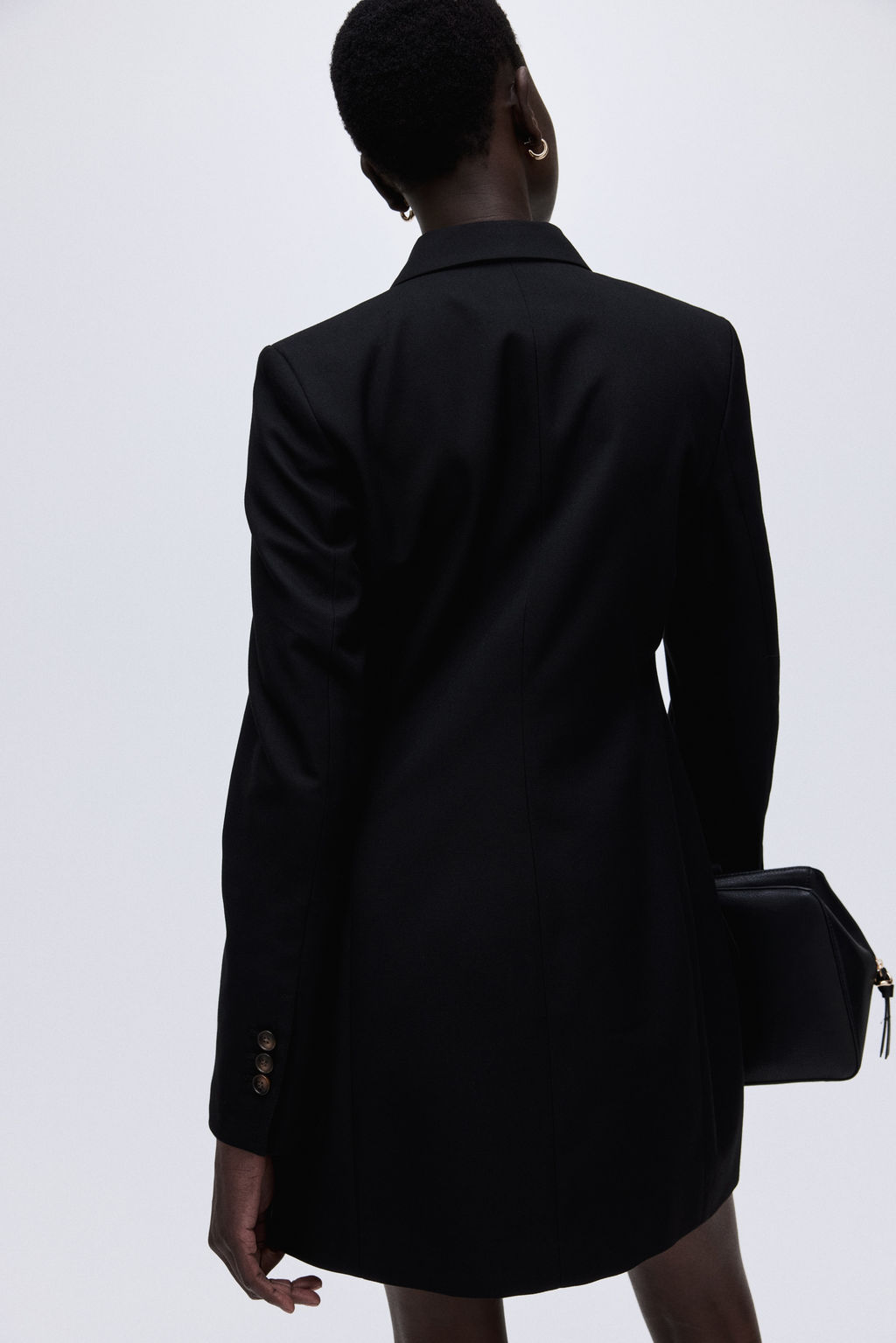 Vestido blazer de sarga - H&m фото 4