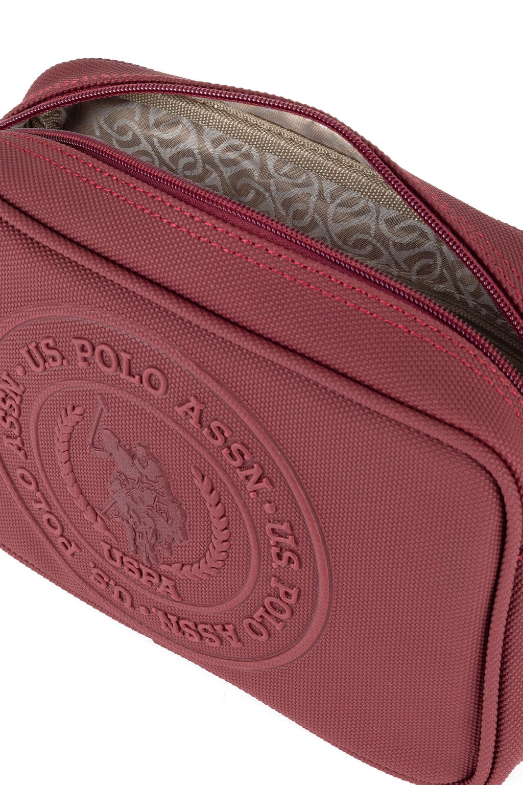 Женская бордовая сумка - U.s. polo assn фото 5