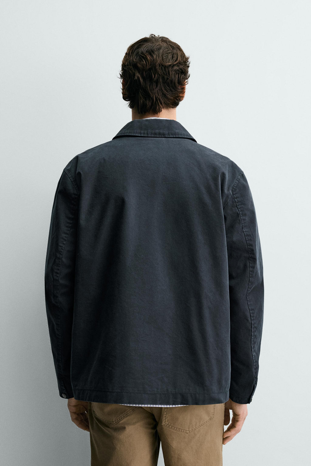 RELAXED FIT PARKA WITH FIREMAN CLASPS - Zara фото 12