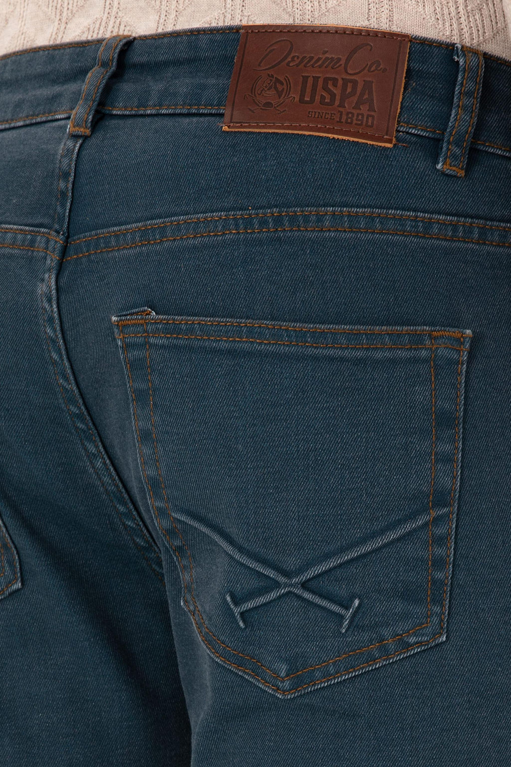Erkek Petrol Jean Pantolon Sepette S_rpriz _ndirim - U.s. polo assn фото 6