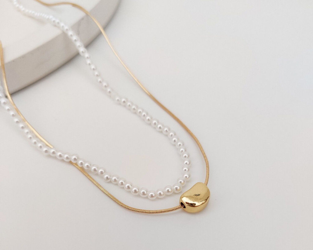 Двойное колье с подвеской Сердце - Vel vett фото 3