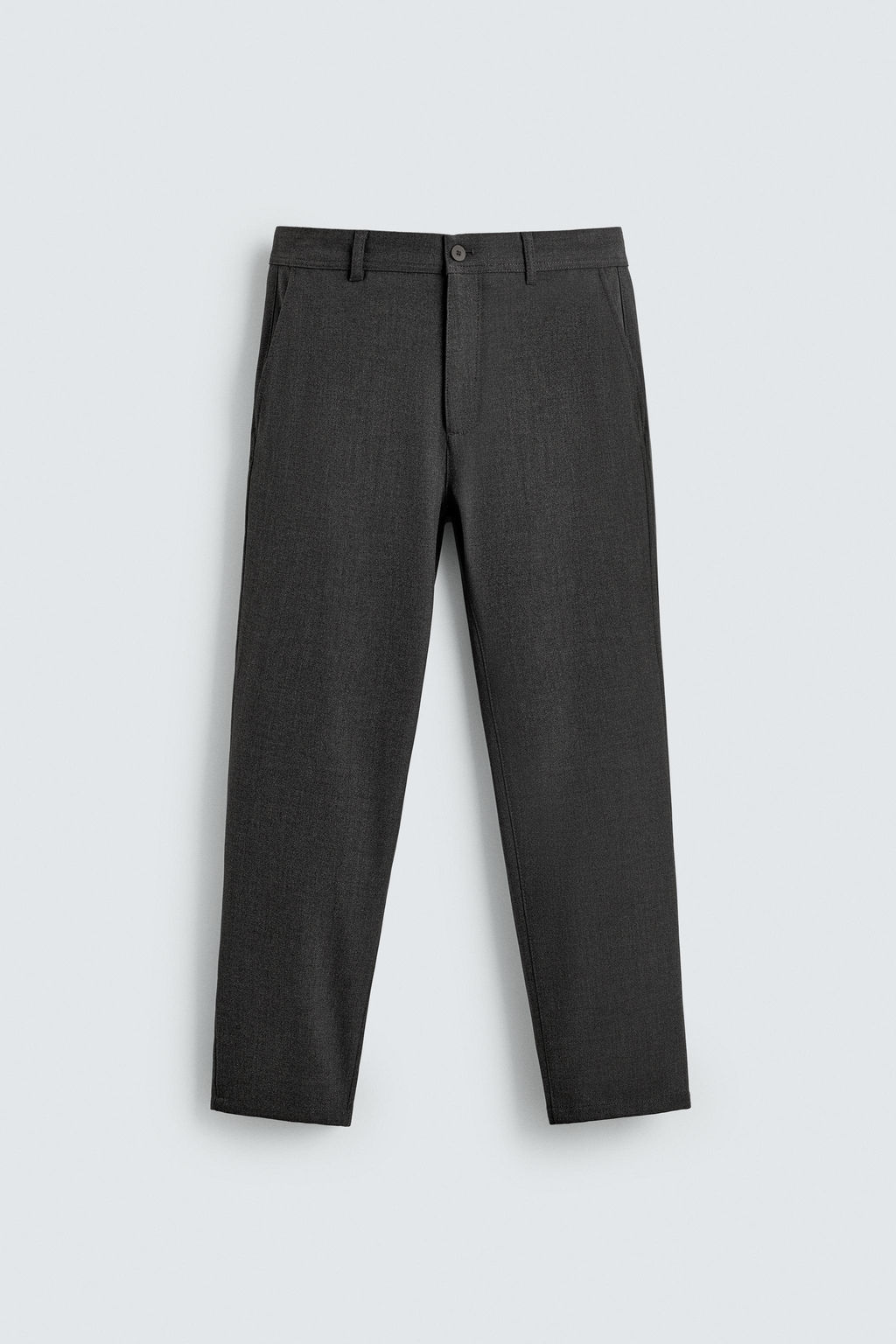 PANTAL?N CHINO ESTRUCTURA CONFORT / Gris / Natural - Zara фото 6