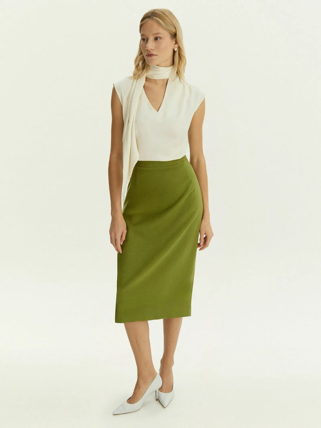 Блузка из вискозы, B3246/bibl - Emka фото 2