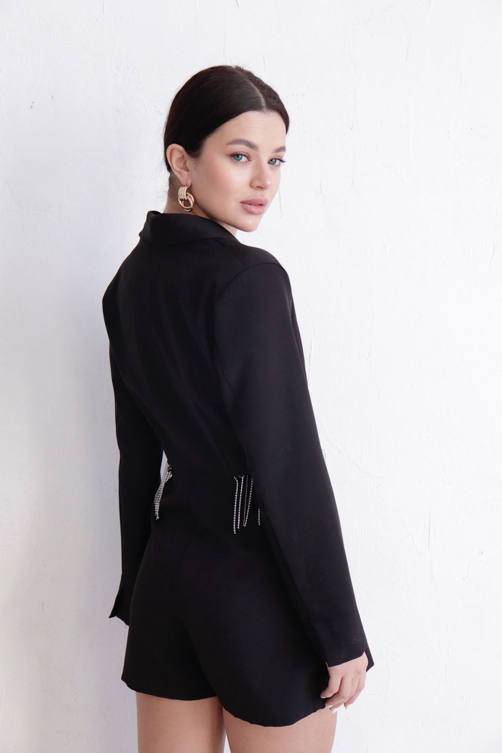 Комбинезон-шорты чёрный - Martichelli фото 5