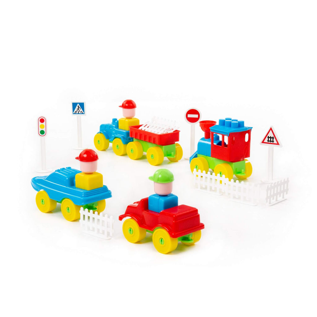 Конструктор Юный путешественник (54 элемента) (в пакете) - Полесье фото 2