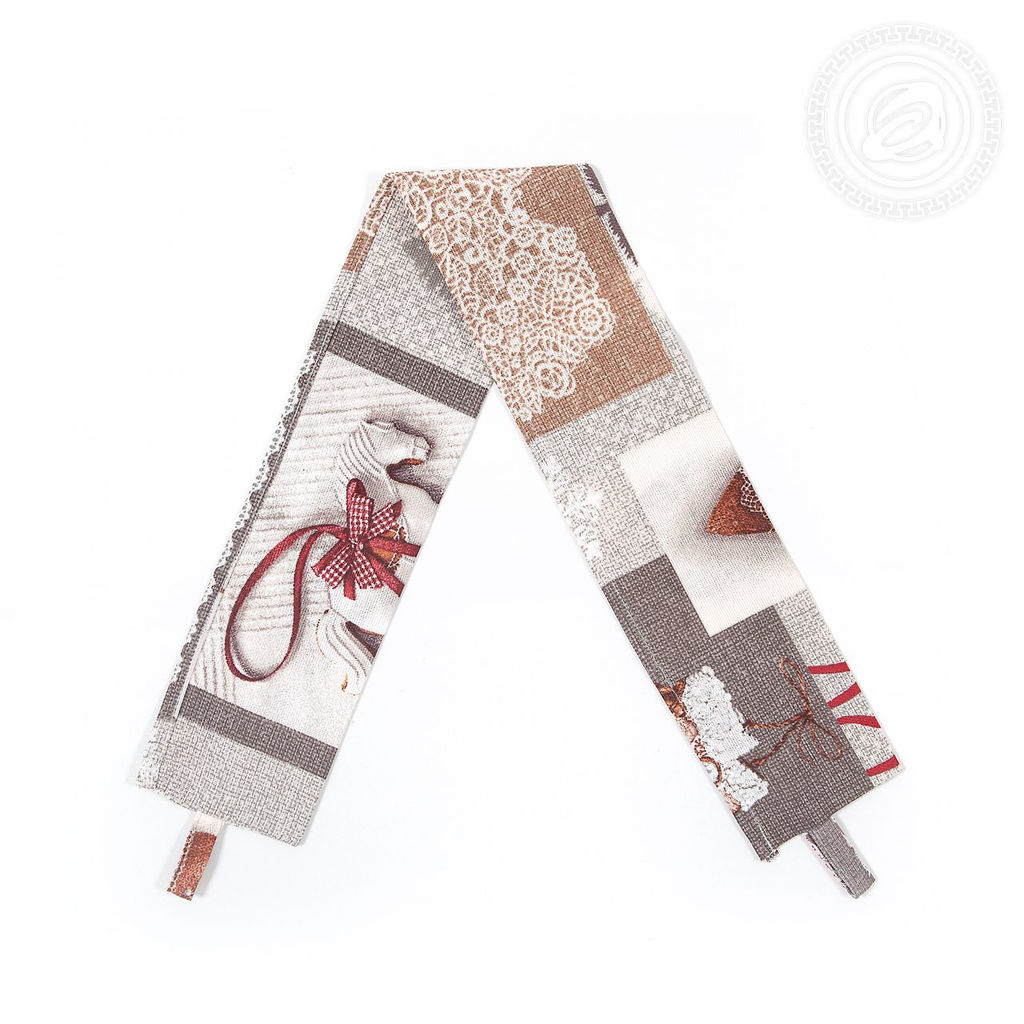 Шторы для кухни с подхватом Лапландия 145*180/Шторы: 2 шт.- 145*180, подхваты: 2 шт. Шторы АРТ ДИЗАЙН для кухни  фото 6