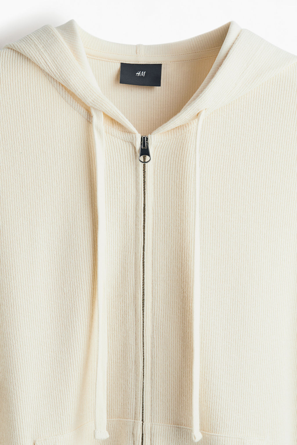 Chaqueta de punto con capucha Loose Fit - H&m фото 8