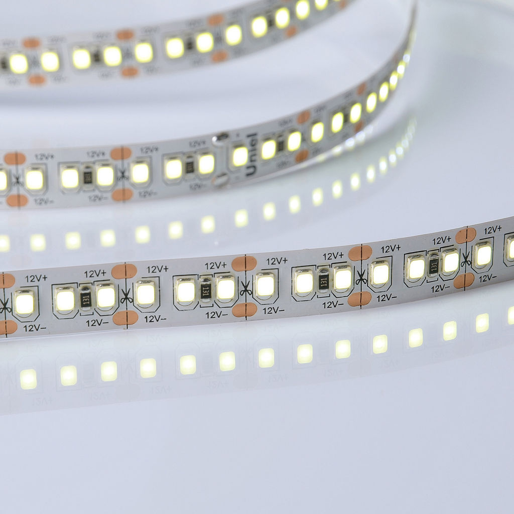 ULS-M16-2835-180LED/m-10mm-IP20-DC12V-17W/m-5M-6500K PROFI Гибкая светодиодная лента на самоклеящейся основе. Катушка 5м. в герметичной упаковке. Дневной свет (6500K). ТМ Uniel