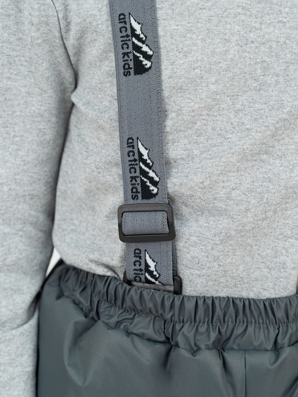 Брюки детский зимний серый 10-031/1 (134-140)