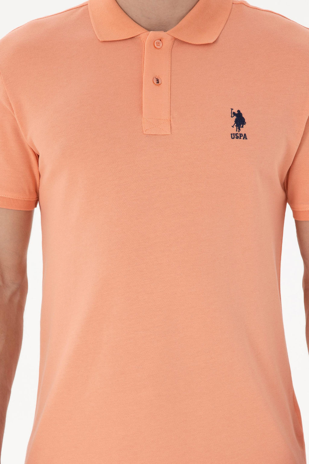 Erkek Slim Fit Polo Yaka A__k Mavi Basic Ti__rt Sepette S_rpriz _ndirim - U.s. polo assn фото 6