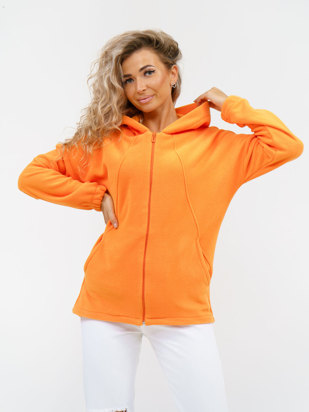 960 Толстовка "Оранжевый"