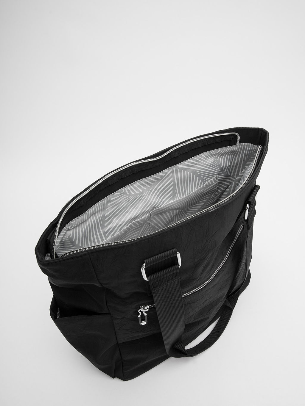 Чёрный шоппер S.Lavia  фото 4