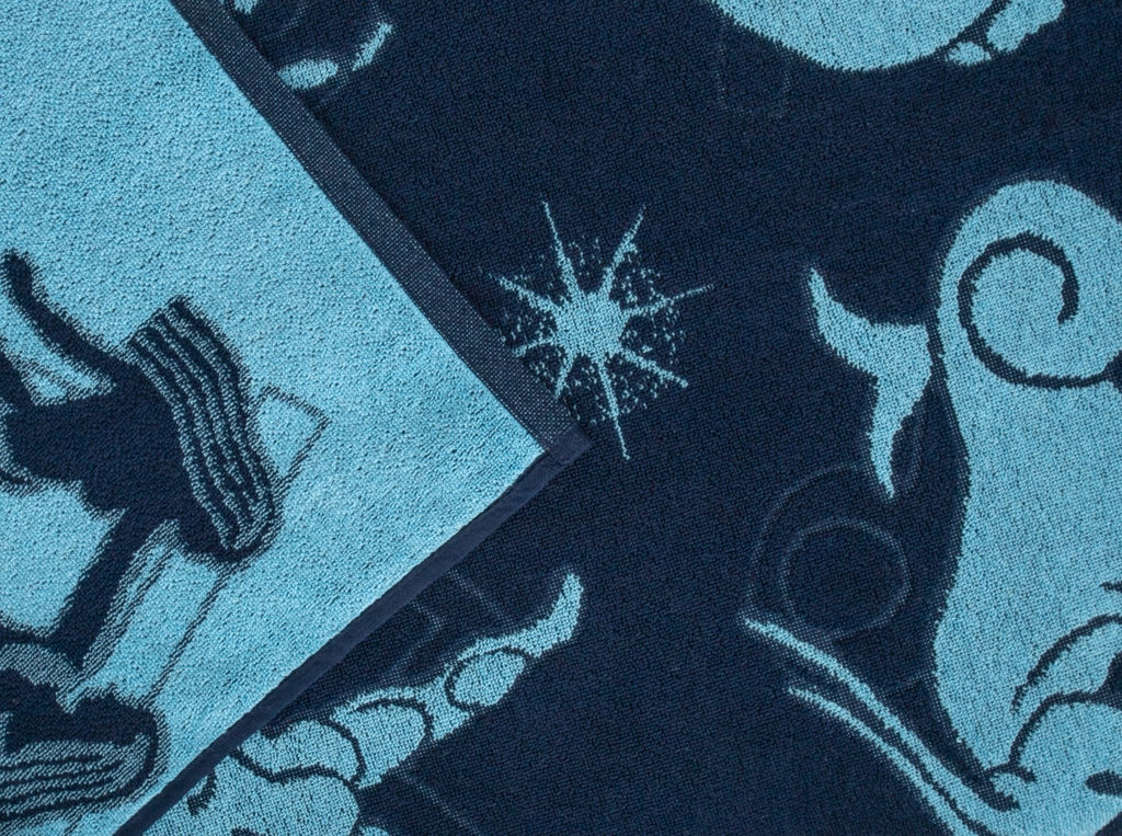 Плед 3с109.412ж1 Знаки зодиака(т.синий2) 208х200 см