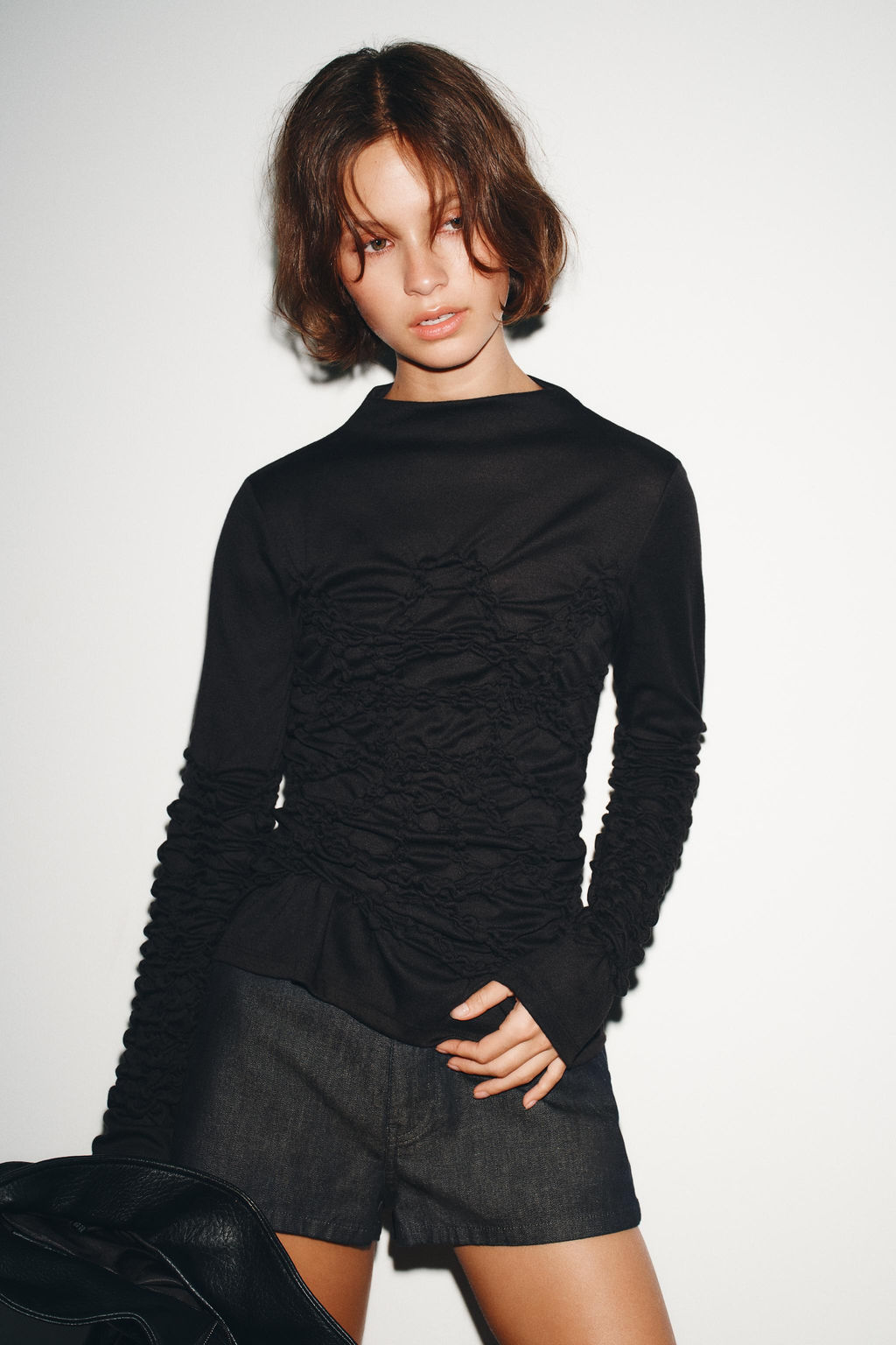HIGH NECK long sleeve TOP - Zara фото 2
