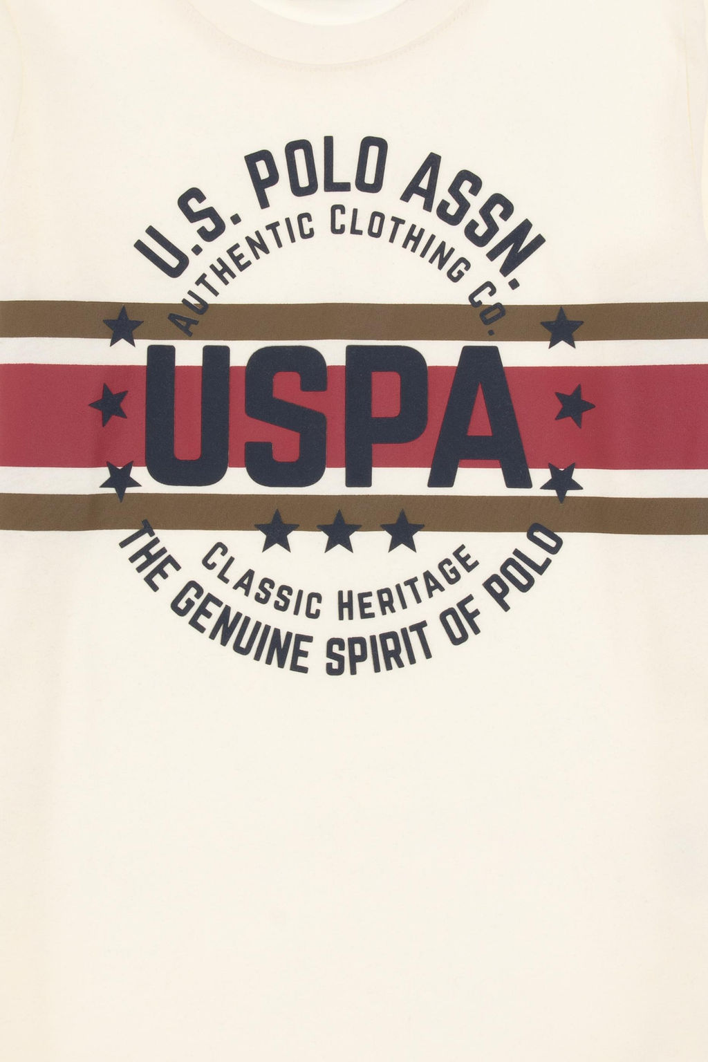 Erkek _ocuk Krem Bisiklet Yaka Sweatshirt - U.s. polo assn фото 4