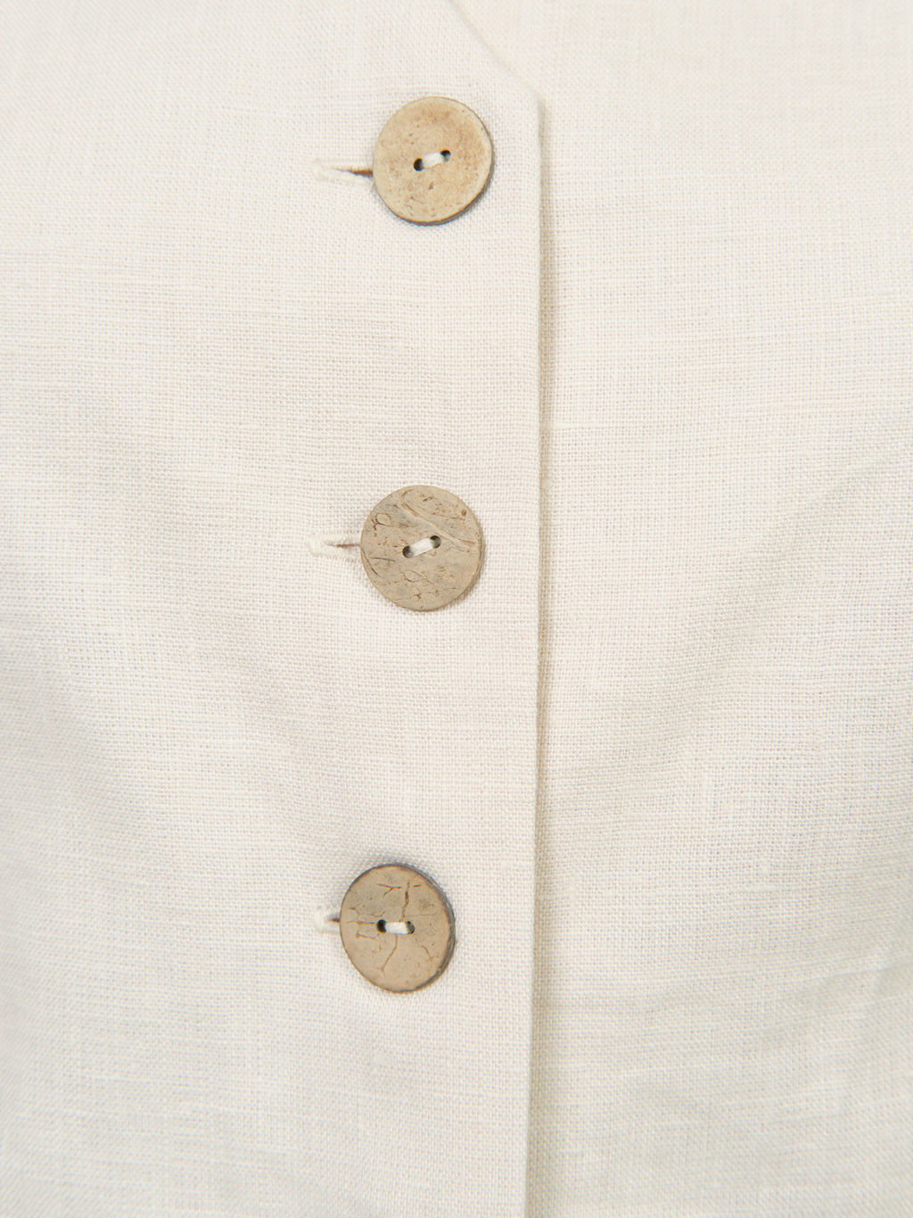 Жилет льняной 630 бежевый