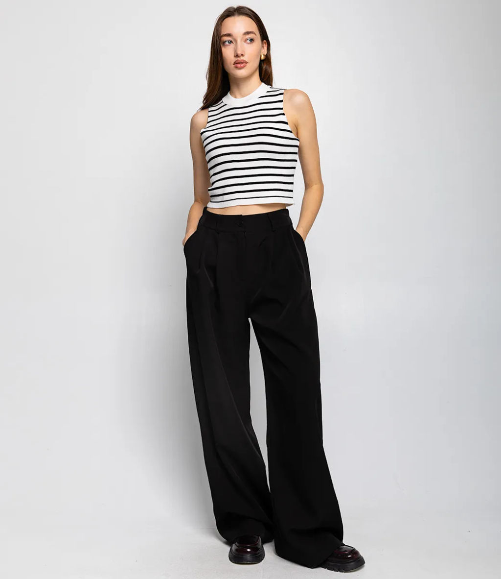 Топ #КТ0222, белый