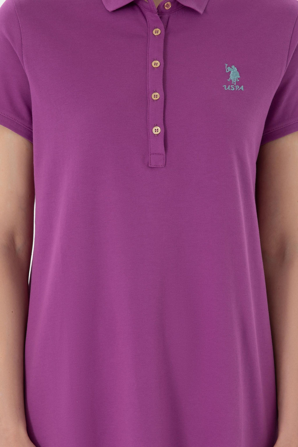 Женщина -фиолетовое вязаное платье скидка в корзине - U.s. polo assn фото 5