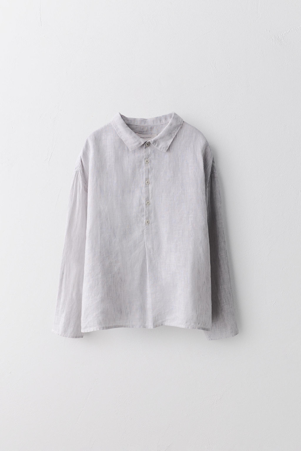 6-10 A?OS/ CAMISA RAYAS 100% LINO LIMITED EDITION / rayas - Zara фото 8