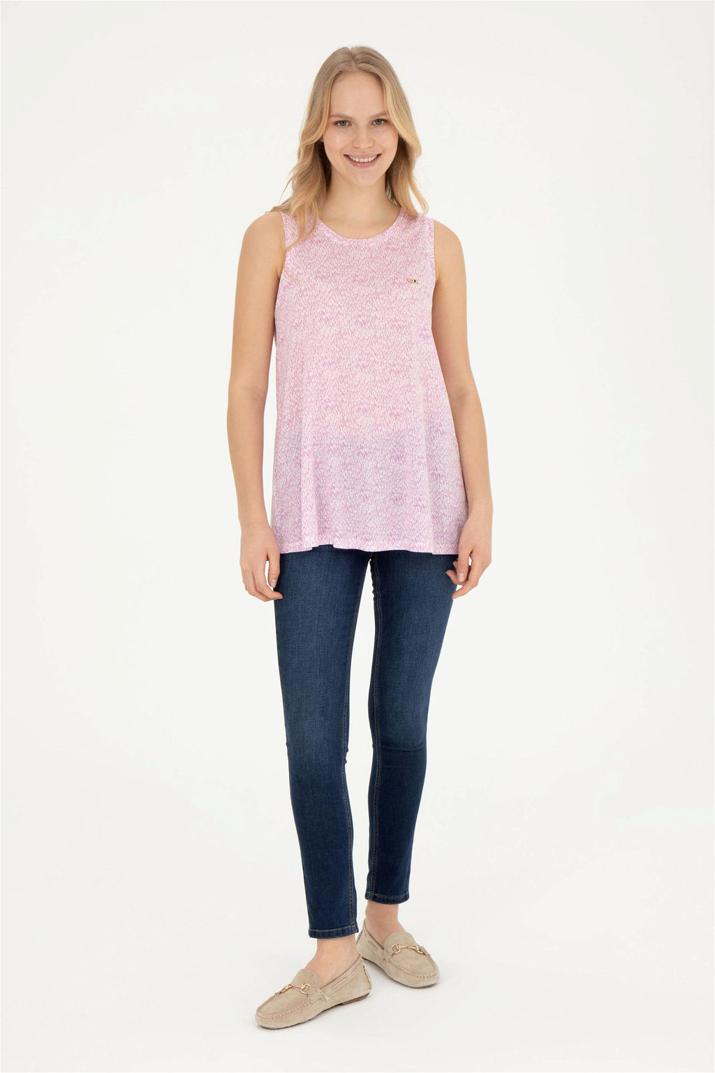 Женская фиолетовая футболка - U.s. polo assn фото 4