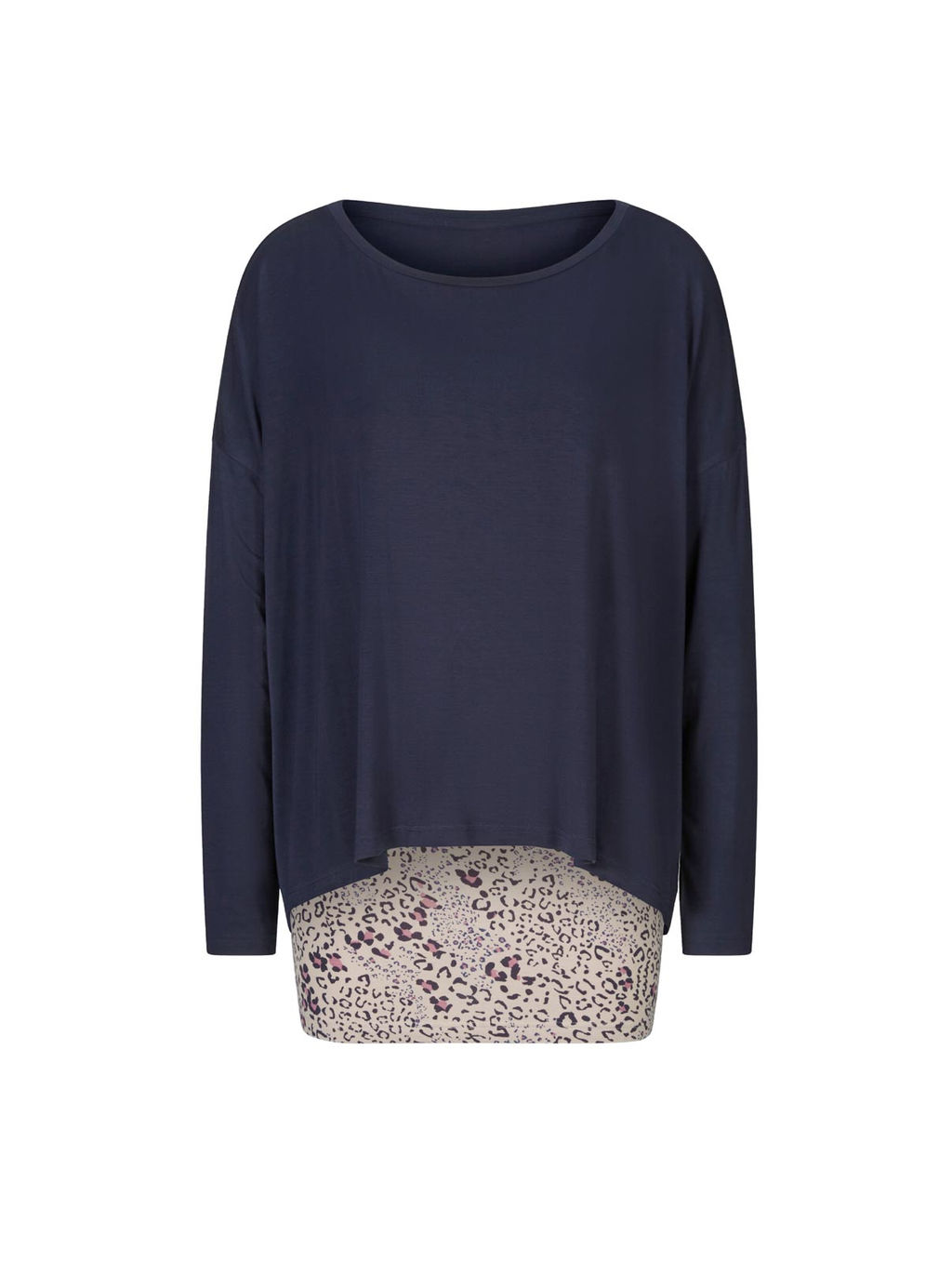 Комплект из двух блуз, синяя-розовая-пестрая - Heine фото 2