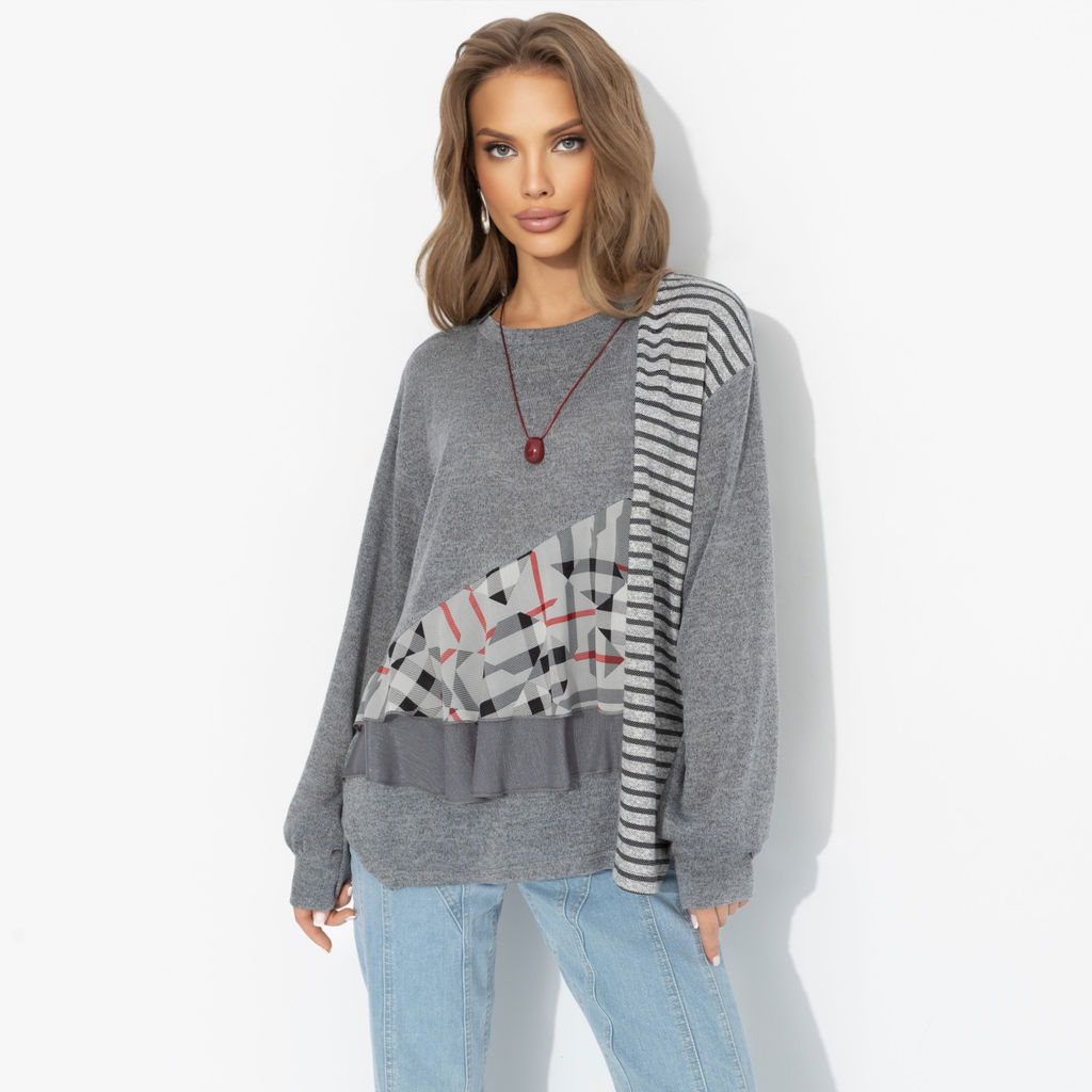 Свитшот комбинированный, Выбираю себя (стайл) - Charutti фото 8