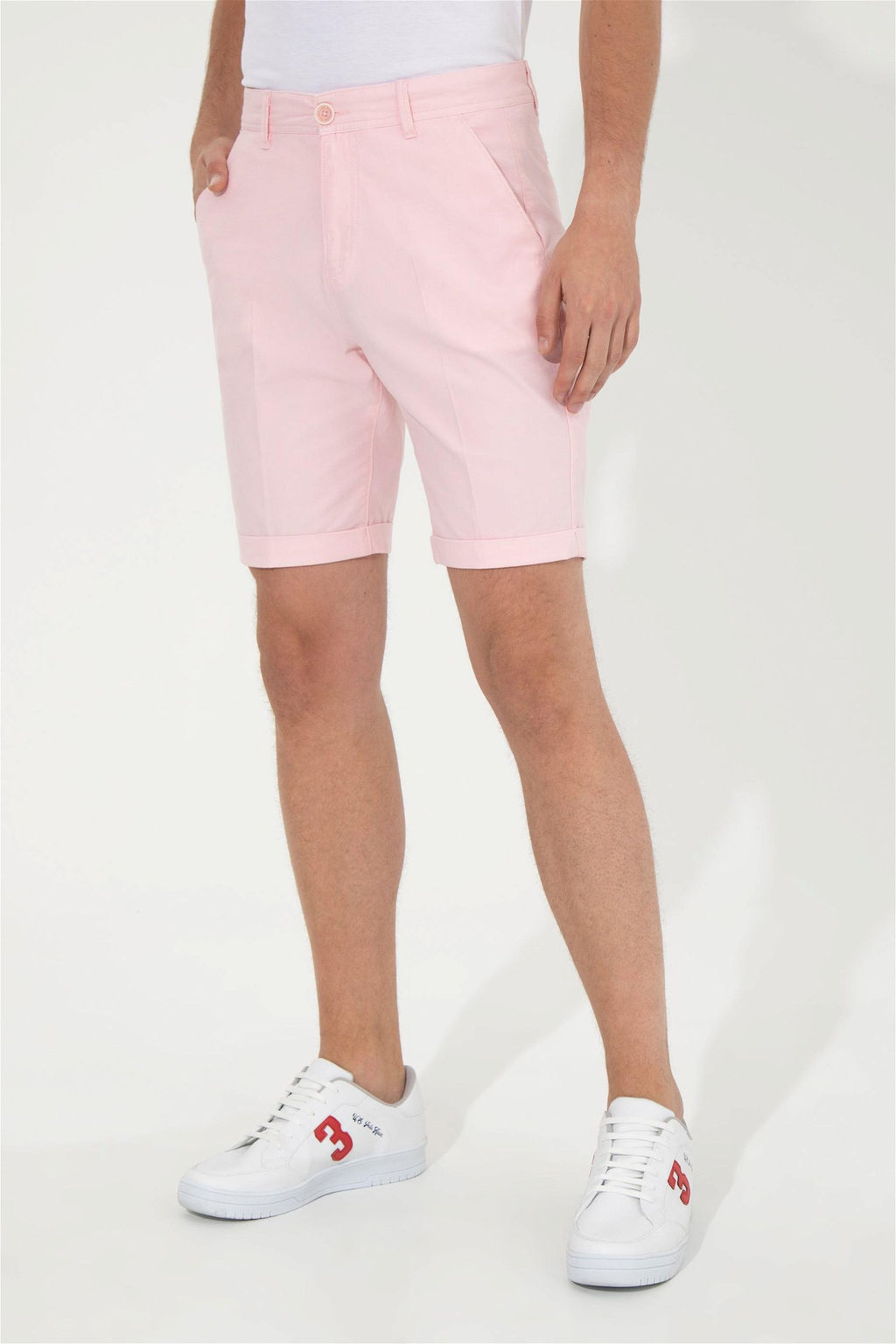 U. S. Polo Assn Мужские розовые тканые шорты - U.s. polo assn фото 9